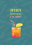 Un toast festif pour tes ann&eacute;es heureuses